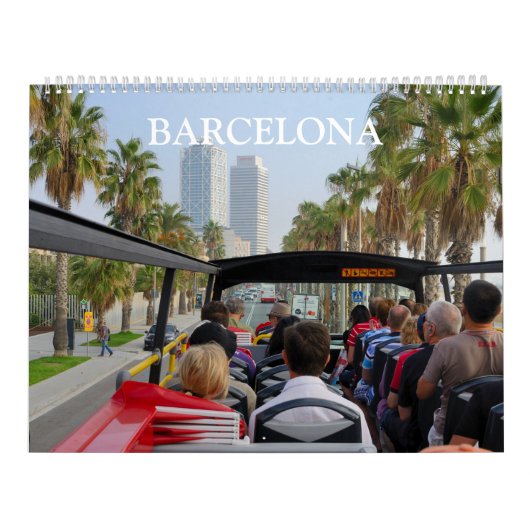 24 maanden Barcelona, Spanje Kalender (Hoes)