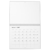 24 maanden blanco kalender 2025 - 2026 met Feestda (Feb 2027)