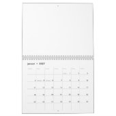24 maanden blanco kalender 2025 - 2026 met Feestda (Jan 2027)