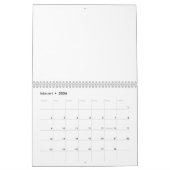 24 maanden blanco kalender 2025 - 2026 met Feestda (Feb 2026)