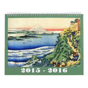 24 maanden Hokusai Kalender