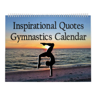 24 MAANDEN INSPIREREND QUOTES GYMNASTIEK KALENDER