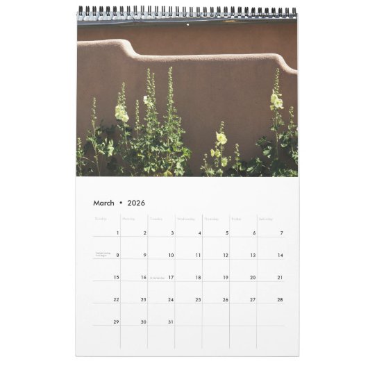 24-maands Santa Fe Kalender (Mar 2026)