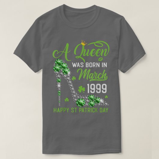 24 maart 1999 Fijne Heiligheid Patrick's Day Sh T-shirt (Design voorkant)