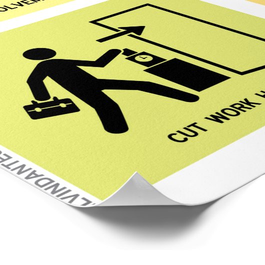 24 manieren om meer tijd te vinden poster (Hoek)