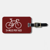 24 mijl per Taco Bagagelabel (Voorkant horizontaal)