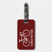 24 mijl per Taco Bagagelabel (Achterkant verticaal)