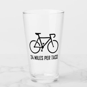 24 mijl per Taco Glas
