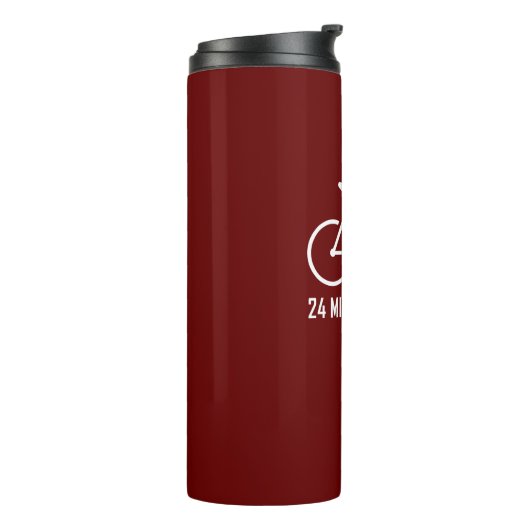 24 mijl per Taco Thermosbeker (Gedraaid links)