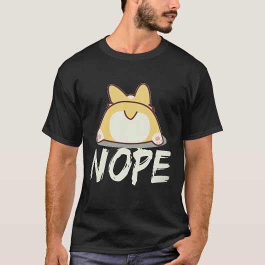 24 Nee - Corgi T-shirt (Voorkant)