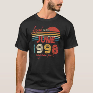 24 Oorspronkelijk deel sinds juni 1998 T-shirt