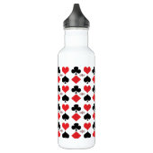 24 oz speelkaarten 4 azen waterfles  (Links)