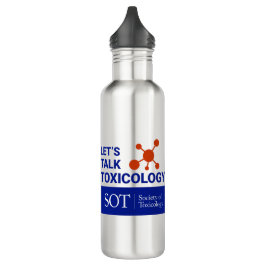 24 Oz Water Bottle-Let's Talk Toxicology Waterfles