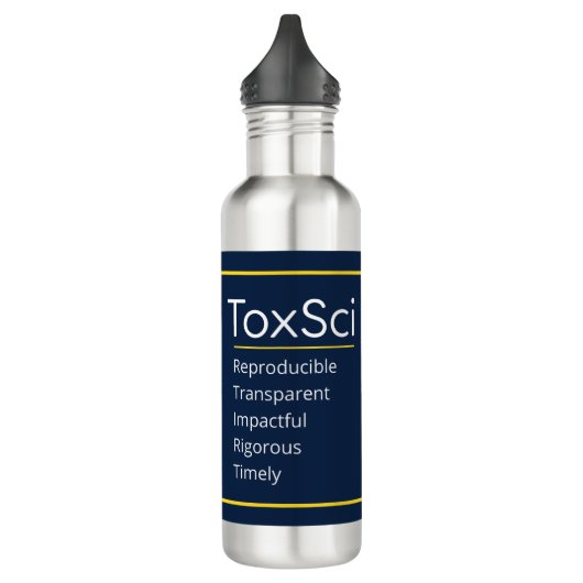 24 Oz Water Bottle-ToxSci Journal Waterfles (Links)