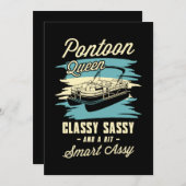 24.Pontoon koninginnenassy en een beetje assy Pont Save The Date (Voorkant / Achterkant)