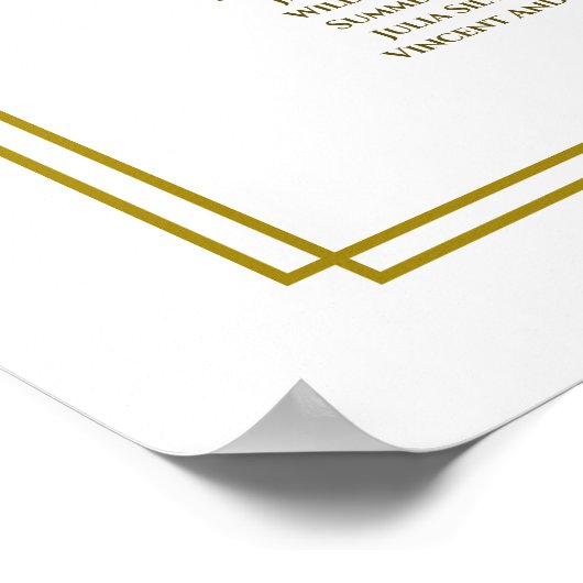 24 Tafel- en weduwenkaart Poster (Hoek)