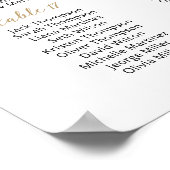 24 Tafels Vind Uw Plaats Zitplaatsindeling Plan Poster (Hoek)
