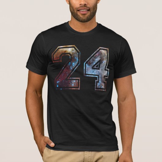 24 uur in de ruimte t-shirt (Voorkant)