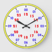 24 uur klok (Voorkant)