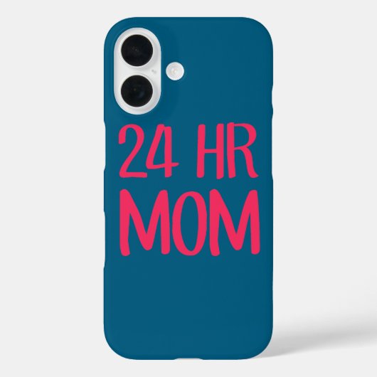 24 uur mama Case-Mate iPhone case (Achterkant)