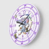 24 uur per dag grote klok (Hoek)