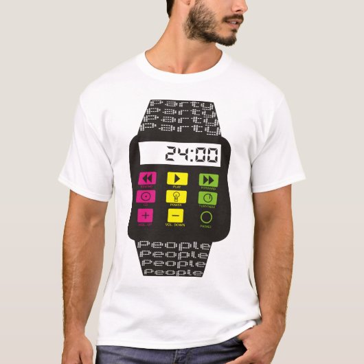 24-uurs People Watch T-shirt (Voorkant)