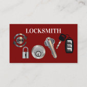 24-uurs slotenmaker Visitekaartjes (Voorkant)