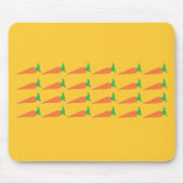24-Wortel gouden mousepad Muismat (Voorkant)