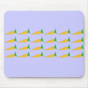 24 wortelen, gouden mousepad muismat