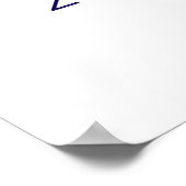 24"x16" Standaard Halfglans Poster (Hoek)