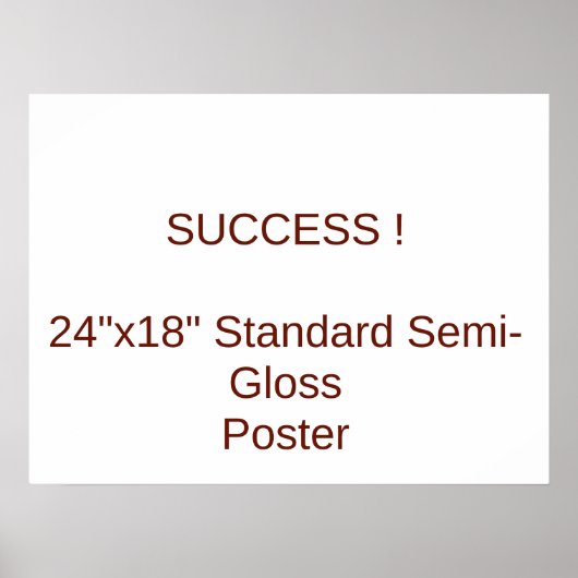 24"x18" Standaard Halfglans Poster (Voorkant)