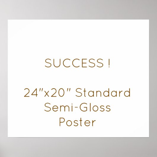 24"x20" Standaard Halfglans Poster (Voorkant)