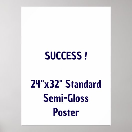 24"x32" Standaard Halfglans Poster (Voorkant)