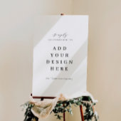 24"x36" Huwelijksbord, Welkomstbord Afdrukken Poster