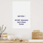 24"x36" Standaard Halfglans Poster (Keuken)