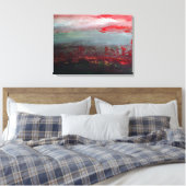 24"x 18"Landschapsschilderij Canvasdruk Canvas Afdruk (Insitu (Slaapkamer))