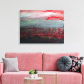24"x 18"Landschapsschilderij Canvasdruk Canvas Afdruk (Insitu (Woonkamer))
