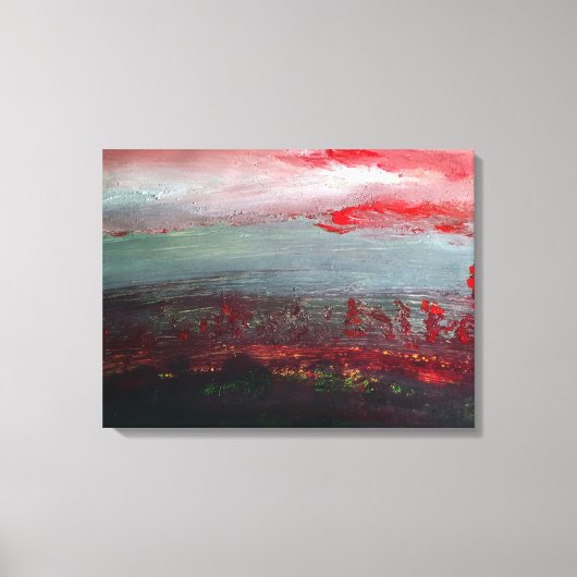 24"x 18"Landschapsschilderij Canvasdruk Canvas Afdruk (Voorkant)