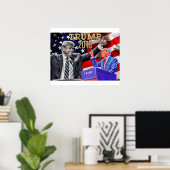24 x 20 inch, Donald Trump Poster (Thuiskantoor)