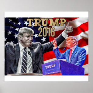 24 x 20 inch, Donald Trump Poster