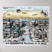 24 x 20 inch, Poster - Uitzicht uit Washington, DC (Voorkant)