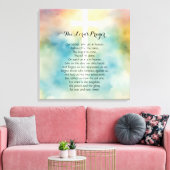 24 x 24 Het gebed van de Heer Canvas Afdruk (Insitu (Woonkamer))