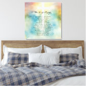 24 x 24 Het gebed van de Heer Canvas Afdruk (Insitu (Slaapkamer))
