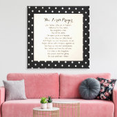 24 x 24 Het Onze Vader  Canvas Afdruk (Insitu (Woonkamer))