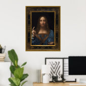 24 x 31-inch Salvator Mundi van Leonardo da Vinci Poster (Thuiskantoor)