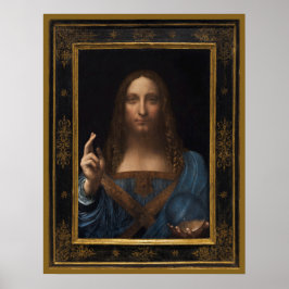 24 x 31-inch Salvator Mundi van Leonardo da Vinci Poster