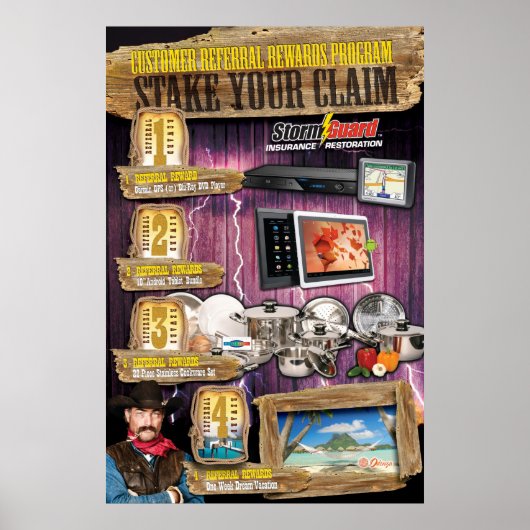 24 x 36 Pak het Poster voor verwijzingsrechten voo (Voorkant)