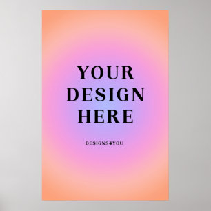 24 x 36 verticale gedrukte kunst poster