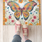 24" x 36" Welkomstmat/deurmat Whimsical Butterfly Deurmat