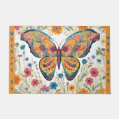 24" x 36" Welkomstmat/deurmat Whimsical Butterfly Deurmat (Voorkant)